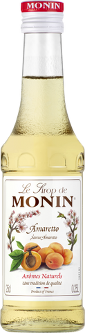 MONIN Amaretto Syrup 25cl (Pack of 6)