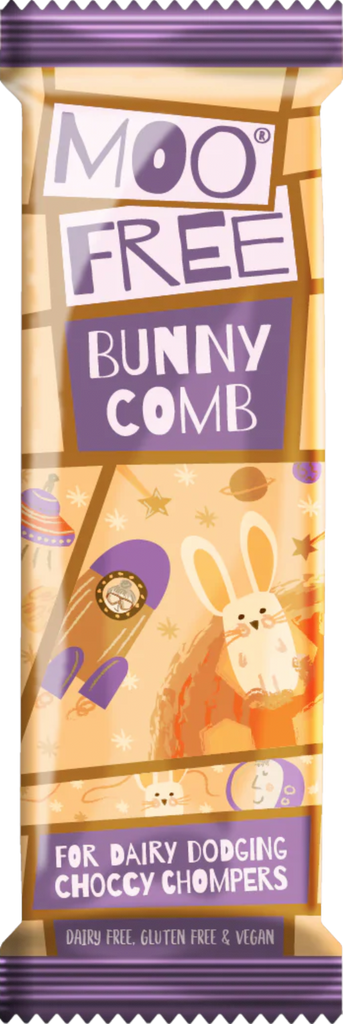 MOO FREE Mini Bar - Bunnycomb 20g (Pack of 20)