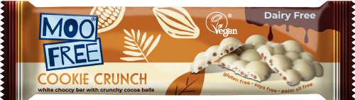 MOO FREE Cookie Crunch Bar 35g (Pack of 20)