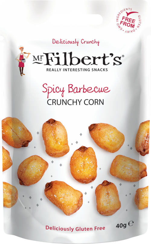 MR FILBERT'S Barbecue Crunchy Corn 40g (Pack of 15)