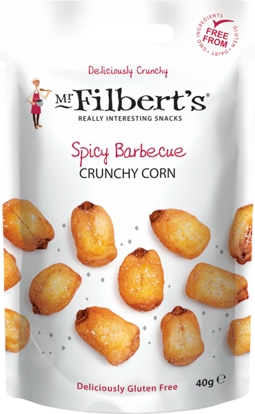 MR FILBERT'S Barbecue Crunchy Corn 40g (Pack of 15)