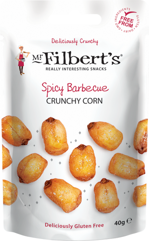 MR FILBERT'S Barbecue Crunchy Corn 40g (Pack of 15)