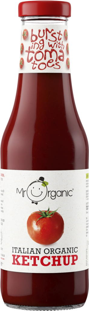 MR ORGANIC Italian Organic Tomato Ketchup 400g (Pack of 6)