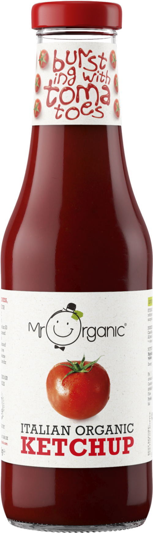 MR ORGANIC Italian Organic Tomato Ketchup 400g (Pack of 6)