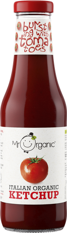 MR ORGANIC Italian Organic Tomato Ketchup 400g (Pack of 6)