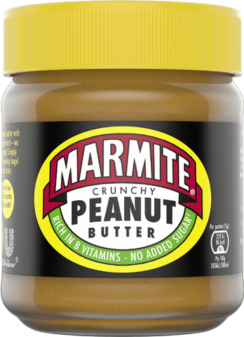 MARMITE Peanut Butter - Crunchy 225g (Pack of 8)