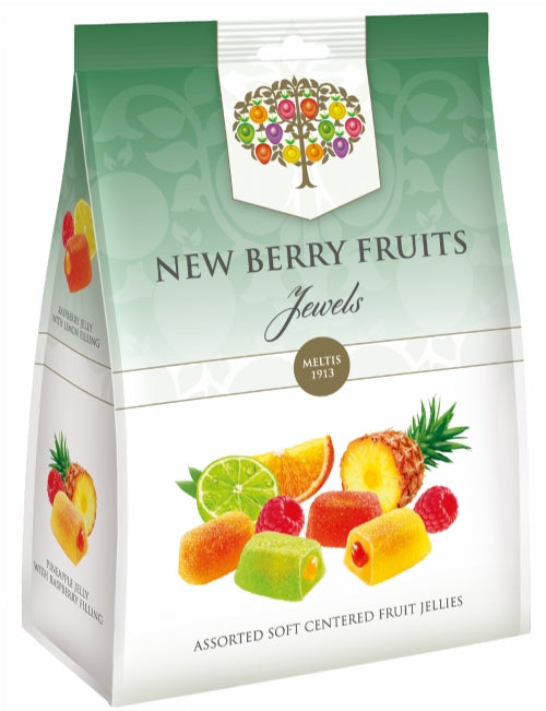 MELTIS New Berry Fruits Jewels - Bag 280g (Pack of 8)