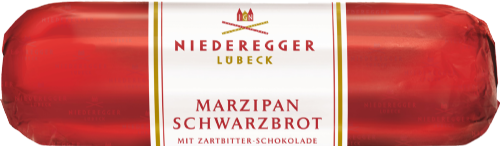 NIEDEREGGER Dark Chocolate Covered Marzipan Loaf 48g (Pack of 25)