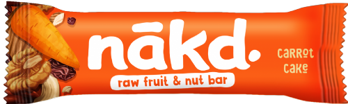 NAKD Carrot Cake Bar 35g (Pack of 18)