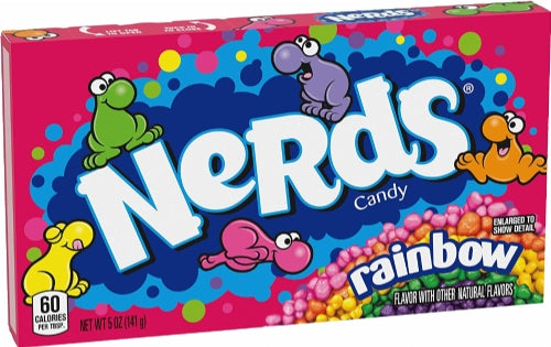 FERRARA Nerds - Rainbow Candy 141g (Pack of 12)