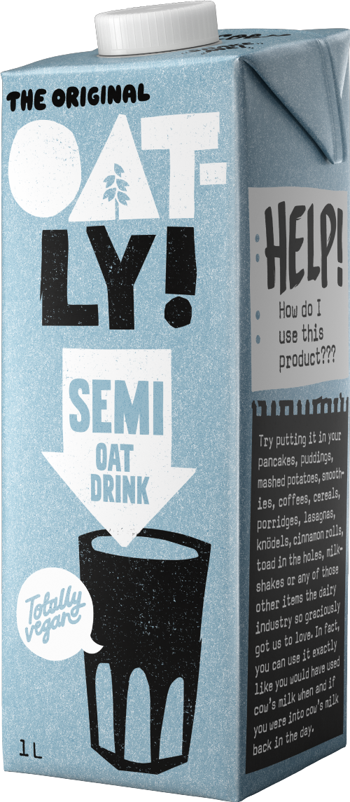 OATLY! Oat Drink - Semi 1L (Pack of 6)