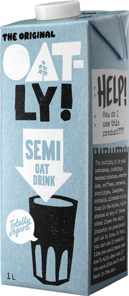 OATLY! Oat Drink - Semi 1L (Pack of 6)