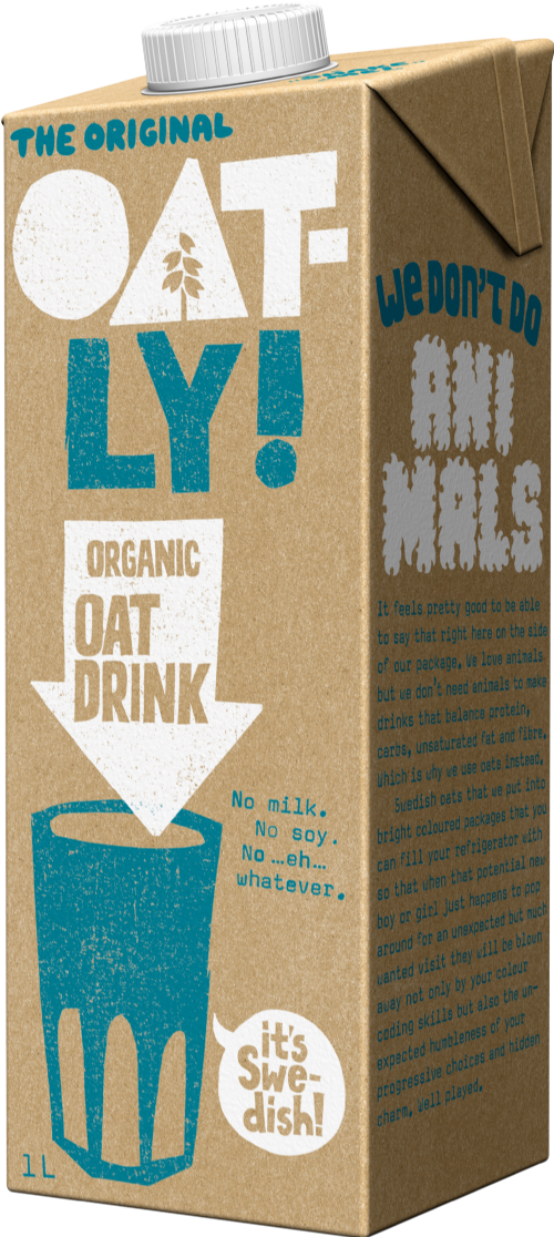 OATLY! Oat Drink - Organic 1L (Pack of 6)