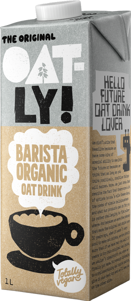 OATLY! Oat Drink - Barista Organic 1L (Pack of 6)