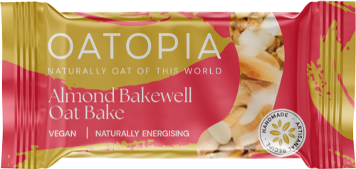 OATOPIA Almond Bakewell Oat Bake 120g (Pack of 16)