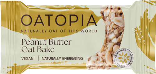 OATOPIA Peanut Butter Oat Bake 120g (Pack of 16)