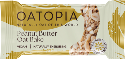 OATOPIA Peanut Butter Oat Bake 120g (Pack of 16)