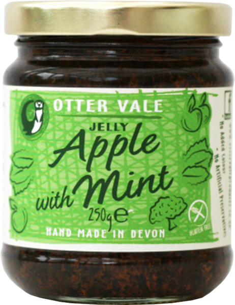 OTTER VALE Apple Jelly with Mint 250g (Pack of 6)