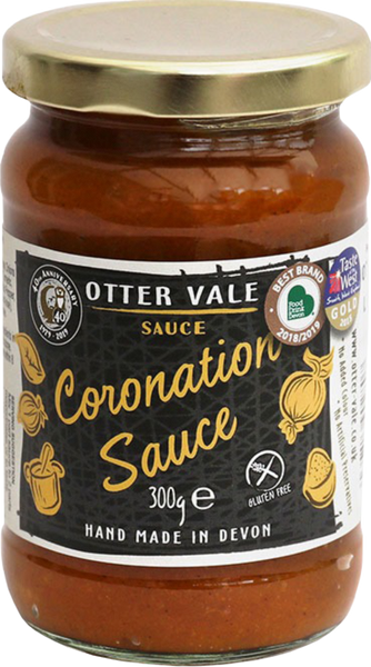 OTTER VALE Coronation Sauce - Curried Apricot & Onion 300g (Pack of 6)