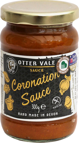 OTTER VALE Coronation Sauce - Curried Apricot & Onion 300g (Pack of 6)