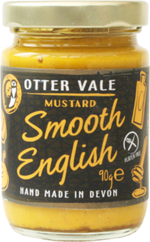 OTTER VALE Smooth English Mustard 90g (Pack of 6)