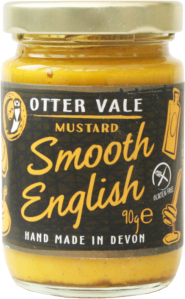 OTTER VALE Smooth English Mustard 90g (Pack of 6)