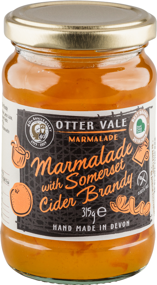 OTTER VALE Marmalade with Somerset Cider Brandy 315g (Pack of 6)