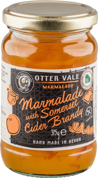 OTTER VALE Marmalade with Somerset Cider Brandy 315g (Pack of 6)