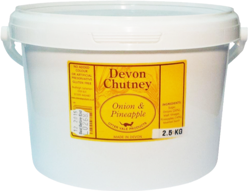 OTTER VALE Devon Chutney (Onion&Pineapp) Catering Tub 2.25kg (Pack of 1)