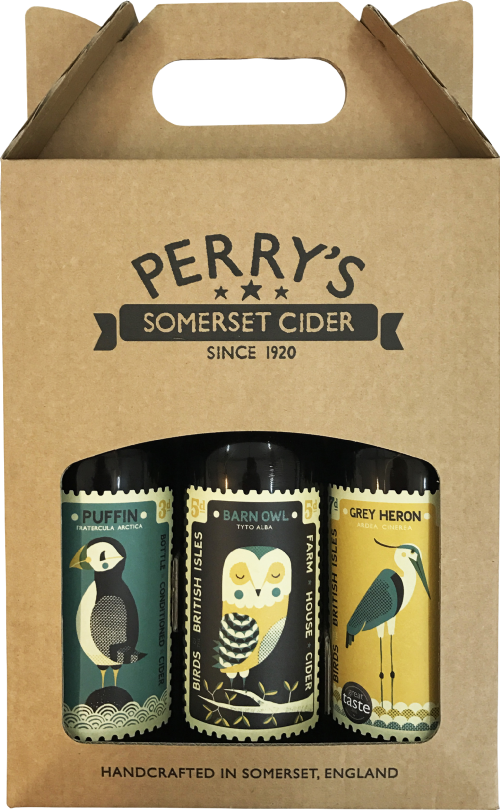 PERRY'S 3 Bottle Cider Gift Pack (3x500ml) (Pack of 5)