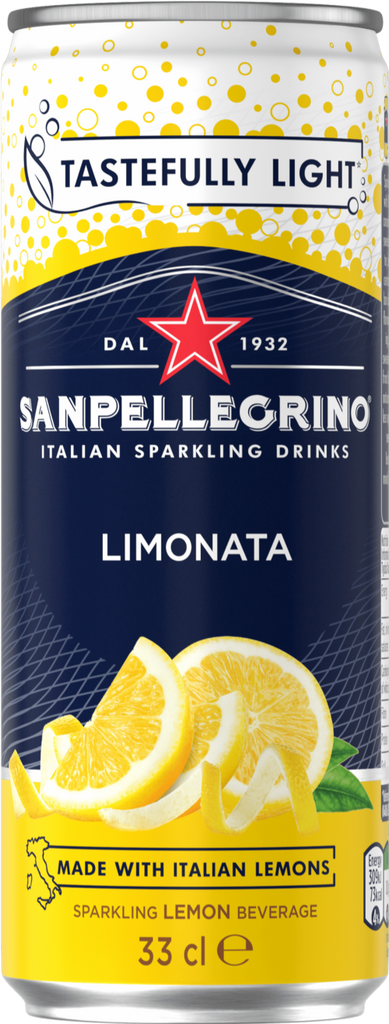 SAN PELLEGRINO Limonata (Lemon) 330ml (Pack of 12)