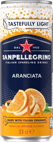 SAN PELLEGRINO Aranciata (Orange) 330ml (Pack of 12)