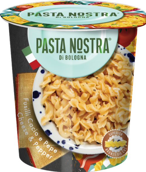 PASTA NOSTRA Cheese & Pepper 70g (Pack of 8)