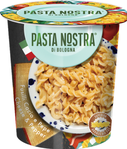 PASTA NOSTRA Cheese & Pepper 70g (Pack of 8)