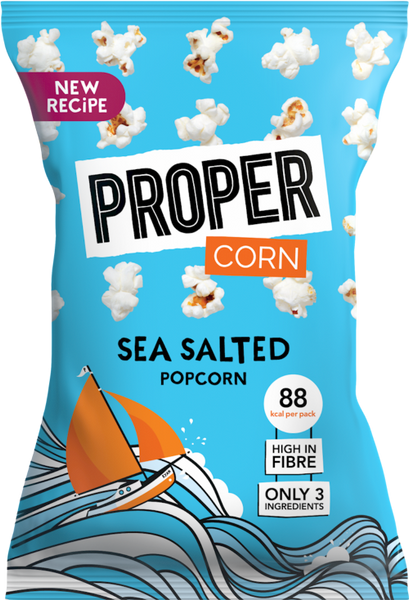 PROPER Corn - Sea Salted Popcorn 20g (Pack of 24)