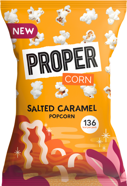 PROPER Corn - Salted Caramel Popcorn 28g (Pack of 24)
