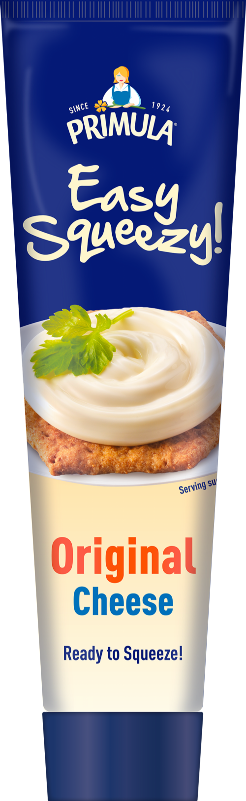 PRIMULA Easy Squeezy! Original Cheese 100g (Pack of 12)