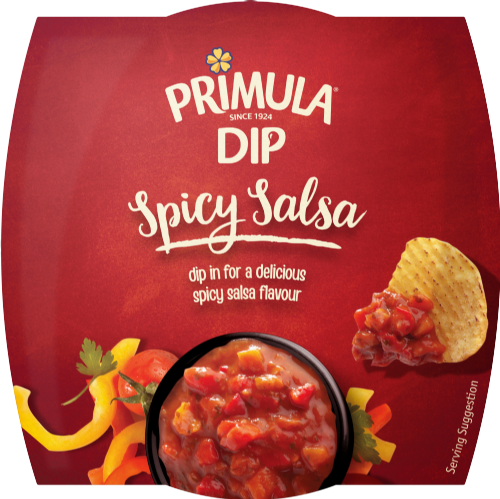 PRIMULA Spicy Salsa Dip 150g (Pack of 6)