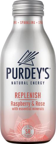 PURDEY'S Replenish - Rasp & Rose / Essential Minerals 330ml (Pack of 12)