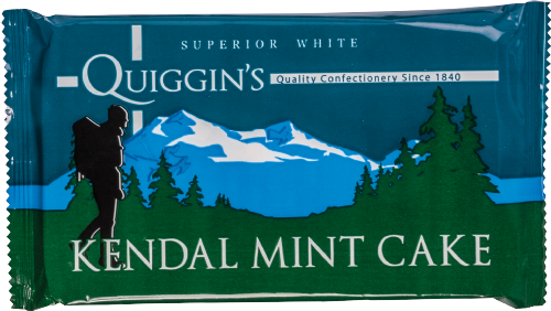 QUIGGIN'S Kendal Mint Cake - White 170g (Pack of 12)