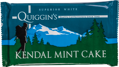 QUIGGIN'S Kendal Mint Cake - White 170g (Pack of 12)