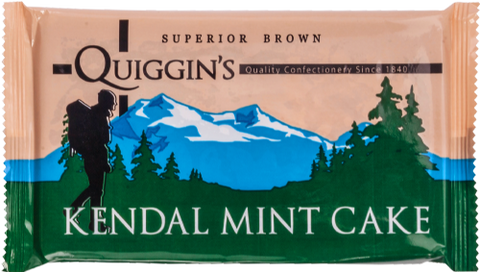 QUIGGIN'S Kendal Mint Cake - Brown 170g (Pack of 12)