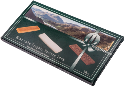 QUIGGIN'S Mint Cake Fingers Variety Pack 250g (Pack of 12)