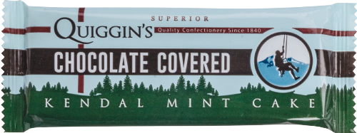 QUIGGIN'S Chocolate Covered Kendal Mint Cake 50g (Pack of 24)