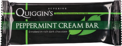 QUIGGIN'S Peppermint Cream Bar 55g (Pack of 24)