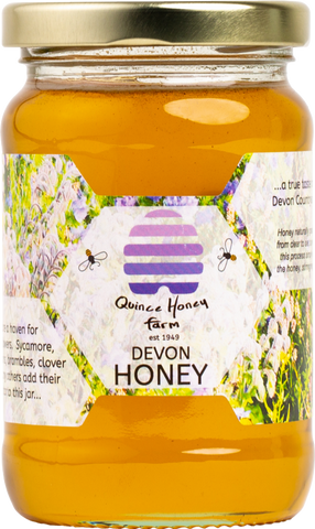 QUINCE HONEY FARM Devon Honey - Clear 340g (Pack of 6)