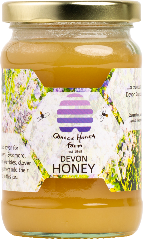 QUINCE HONEY FARM Devon Honey - Set 340g (Pack of 6)