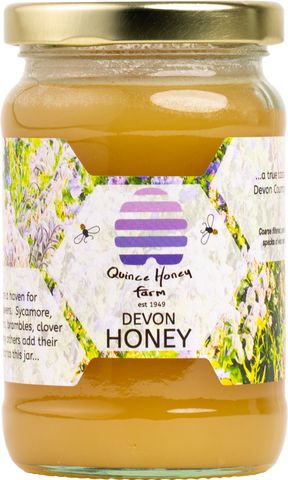 QUINCE HONEY FARM Devon Honey - Set 340g (Pack of 6)