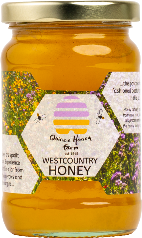 QUINCE HONEY FARM Westcountry Honey - Clear 340g (Pack of 6)