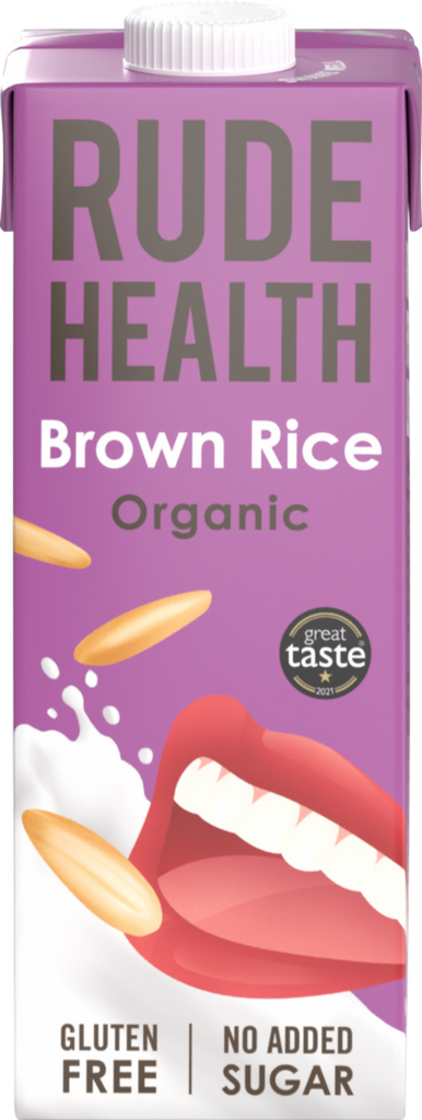 RUDE HEALTH Brown Rice Drink 1L (Pack of 6)